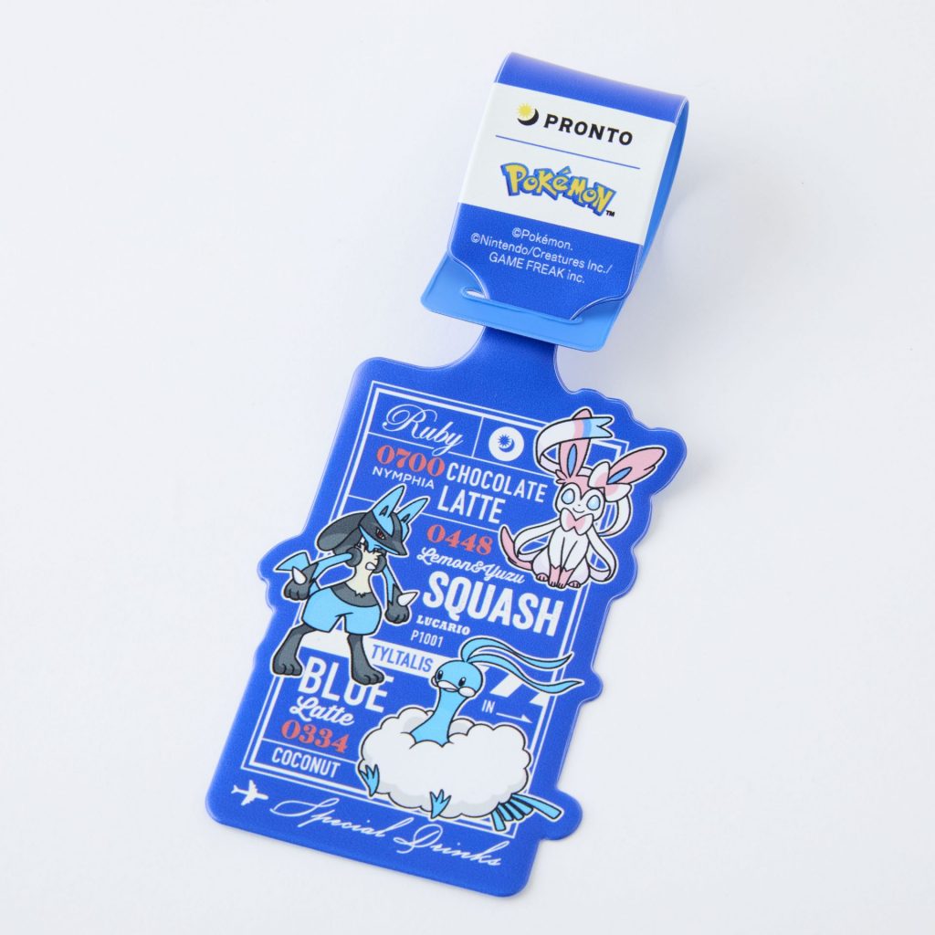 ポケモンオリジナルラゲッジタグ（1430円）　(C)2025 Pokemon. (C)1995-2025 NintendoCreatures Inc.GAME FREAK inc.